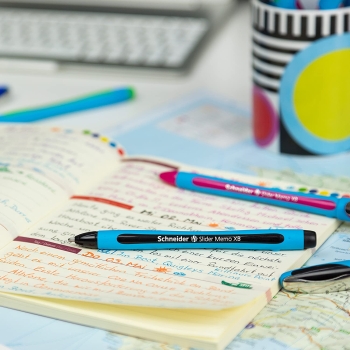 Preview: Schneider Slider Memo Kugelschreiber - XB Set, 3er-Set/ 6er- Set